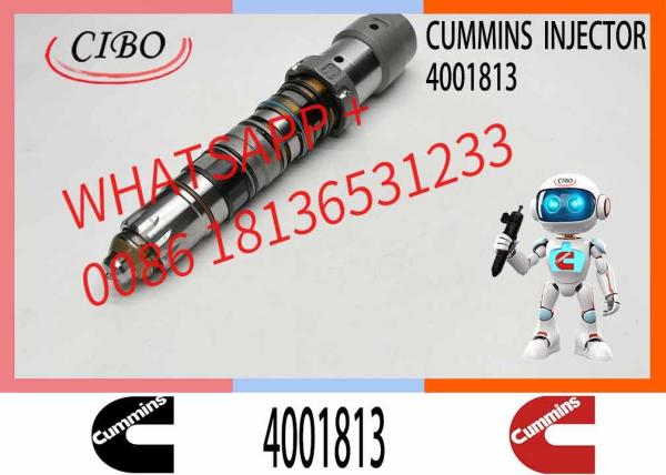 Hight Quality Diesel Engine Common Rail Fuel Injector 4001813 for Cummins Qsk60 Diesel Engine Parts Fuel Injector Pump