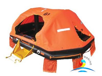 Marine Rescue Equipment Inflatable Life Rafts 4 Person For Yacht