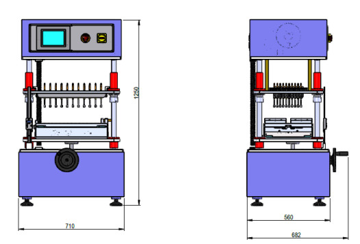 High Precision Random Key Life Tester For Computer Keyboard Lifespan Test