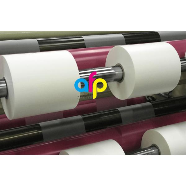 Thermal Matte Finish Laminating Film Roll For Hot Stamping / Spot UV
