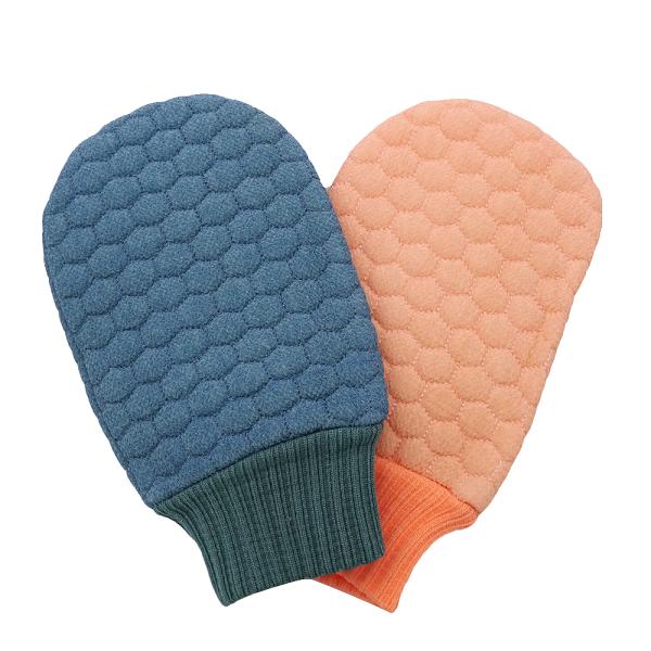 Deep Cleaning Custom Logo Exfoliating Gloves for Dead Leather Gloves and Body Scrubbing