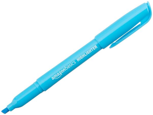 plastic material quality promotion cheap highlighter marker