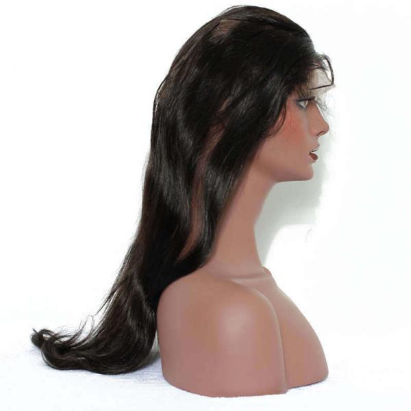 110g -150g 100% Brazilian Virgin Hair 360 Lace Frontal No Shedding