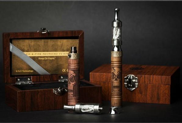 Newest Arrived! Wooden Stalks E Fire/ X-Fire Vision E-Fire Wooden E Cig Mod E-Fire Kit