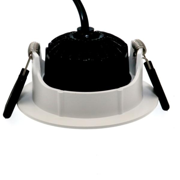 No Noise PF0.9 Tilt LED Downlight 40 Degree Halo Gimbal Adjustable Downlight