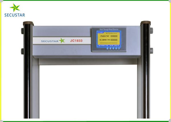Water Resistant Pass Through Metal Detector Supermarket Security Systems