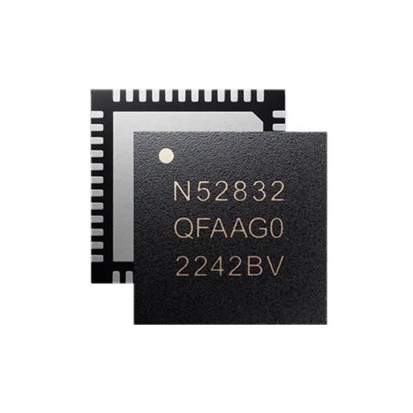 BT IC NRF52832 2,4 ГГц Многофункциональный BT Низкоэнергетический 5.4 SoC QFN-48 Многопротокольный SoC