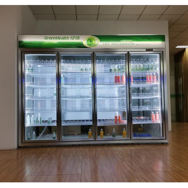 Прогулка обслуживания собственной личности СКД в стеклянном охладителе 60Хз холодильных установок замораживателя двери