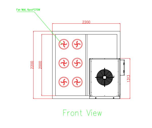 Open loop heat pump dryer  19kW,24kW,50kW