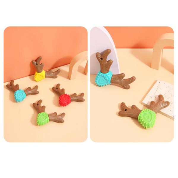 Juguete duradero para mascotas Juguete para masticar para limpiar los dientes