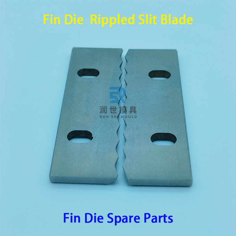5mm 6.35mm 7mm Fin Upper Rippled Slit Blade For Fin Die Cutting Aluminum Foil