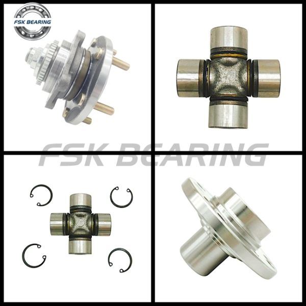 F26-3301210 Hub Unit Rear Wheel Assembly For Jietu Traveler With Gcr15 Chrome Steel And Double Rows