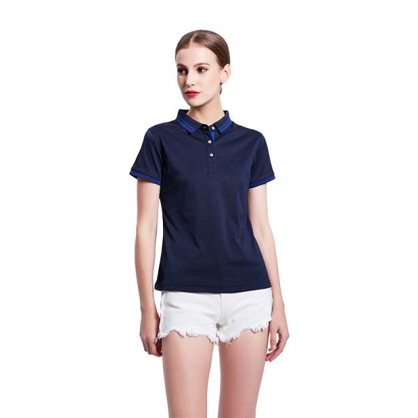 Футболка поло Flyita оптовая Breathable черная приспособленная с логотипом сублимации