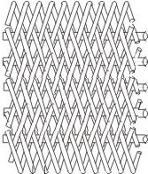 0.23 мм из нержавеющей стали трикотажная проволока Ss304 500 мм ширина