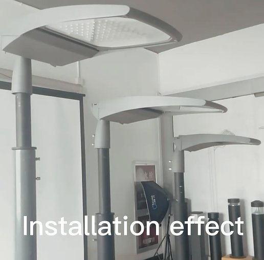 Ac Motion Sensor 6500k Outdoor Led Street Lights 120w