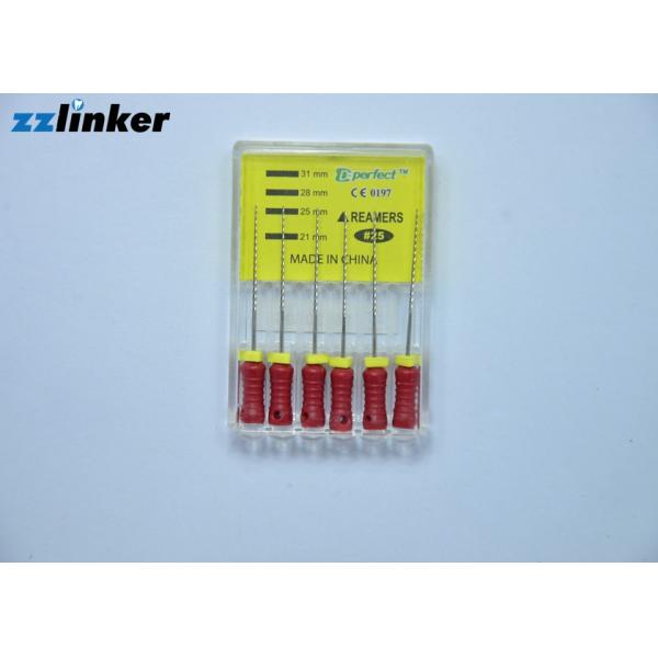 Acier inoxydable dentaire professionnel d'Endo Files, instruments Endodontic de main d'alésoir