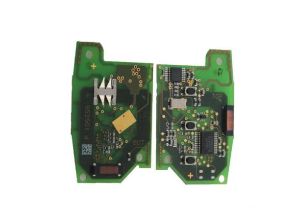 Botão chave remoto original da C.C. 3 da identificação 3M5T 15K601 do FCC da corrente de relógio de Ford 433 megahertz para o foco de Ford Mondeo
