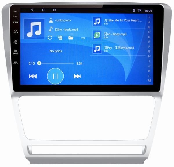 Ouchuangbo car radio gps navigation for Skoda Octavia  2007-2014 with Video bluetooth calculator android 6.0 system