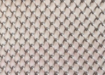 SS316 Flexible Metal Coil Drapery H8m 6.5kg/M2