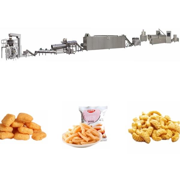produção dos petiscos da fabricação do sopro 500kg/H semi totalmente automático