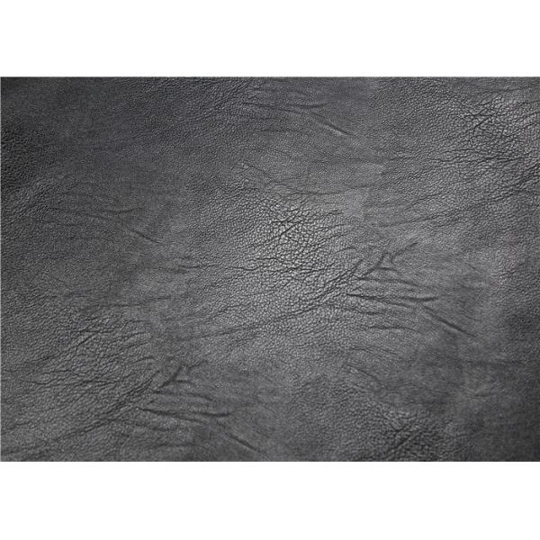 Coat Jacket Embossed PU Leather Normal Tearing Strength 300 Gsm Waterproof
