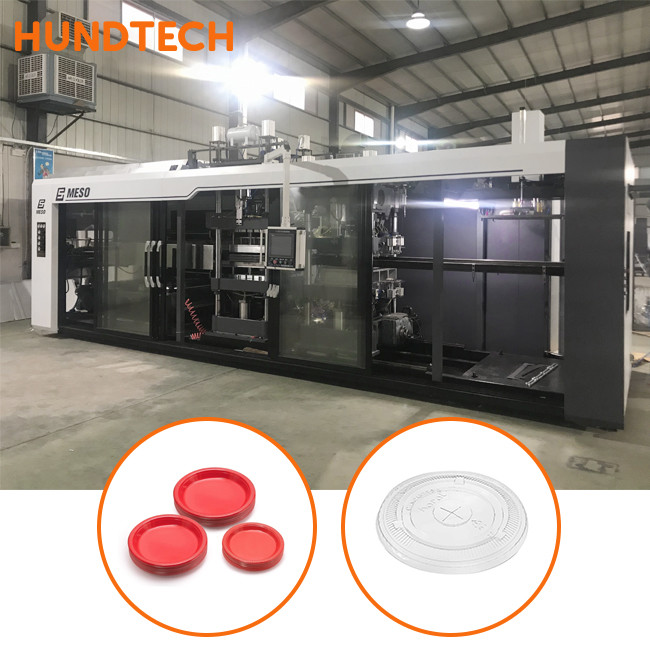 Пластиковая часть промышленная танцует машина Thermoforming отливая 120KW в форму