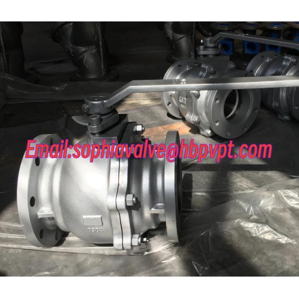 150A 10K resilient seal flanged ball valve