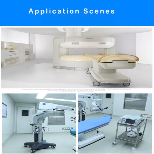 Portable Medical Caster Wheels 4 Inch Castor For Hospital Trolleys