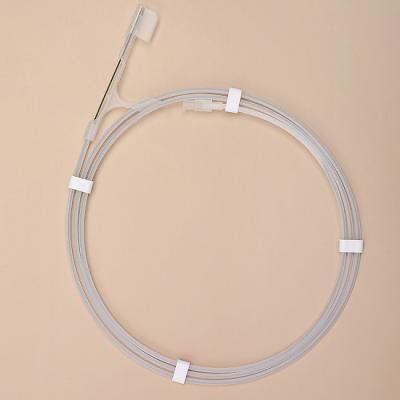 150cm Ptfe angiográfico médico revestiu o fio de guia com a ponta flexível de 3cm