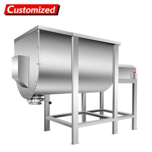 Custom U-Type Mixer (Horizontal Twin-Screw Mixer) High-efficiency, multi-functional powder mixing equipment for blending powdered materials, suitable for food, chemical, and ceramic industries.