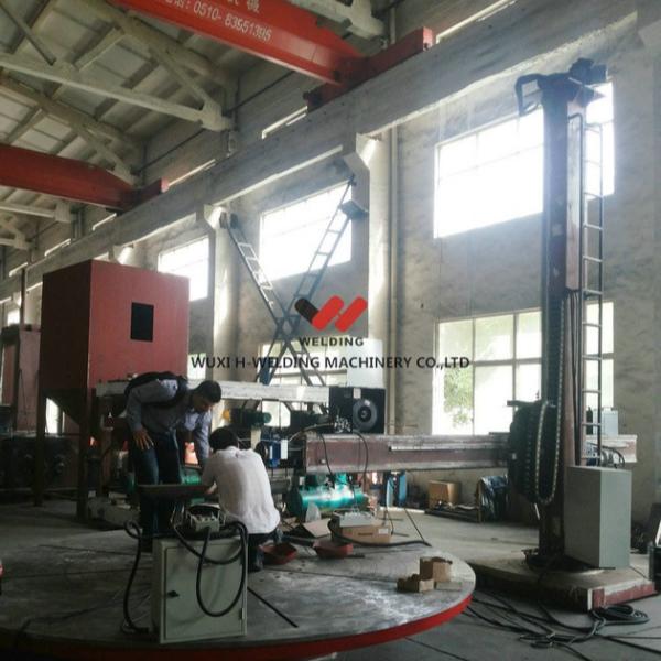 0.05rpm 1rpm Pipe Welding Positioners For Heavy Duty Loading Turning / Revolve Table