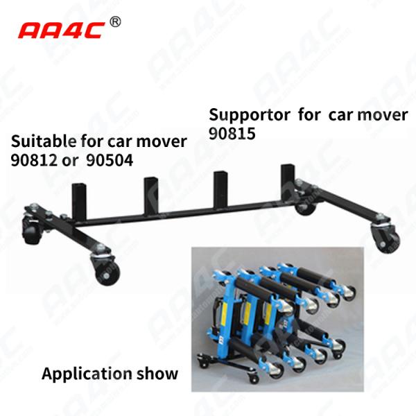 12 дюйма гидравлического автомобиля идут корабль тележки колеса автомобиля тележки автомобиля Джек двигая располагая тележку колес Джек 4