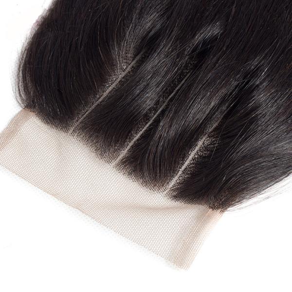 4x4 Lace Closure Wig 8A Straight Lace Human Hair Extension for Durable and Stylish Look