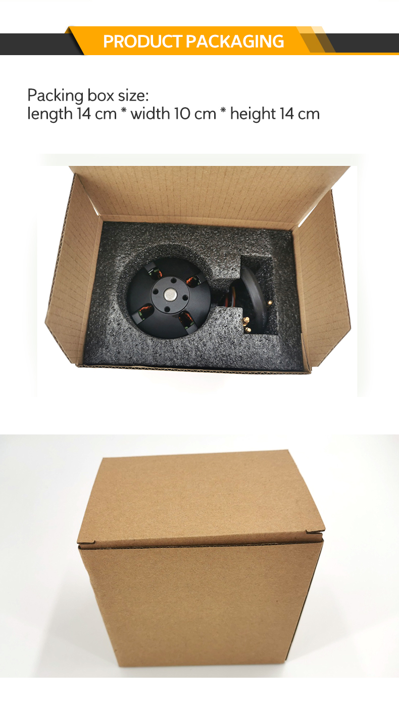 Factory & Customizable &Balanced BLDC  4125  300kv 3-6s Waterproof Motor for Underwater Rc Hobby Toy Boat Submarine  Sea Scooter