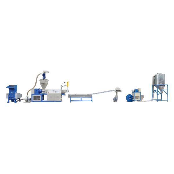 100kg/h PP PE Film Granulator Soft Material Recycling Machine