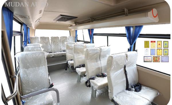 Star Type Medium CNG City Bus , 3759cc CNG Minibus 10 Seater CKD / SKD