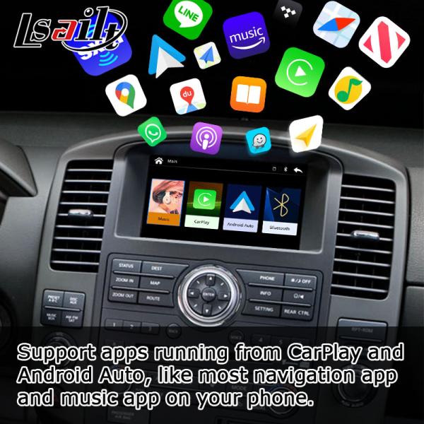 Беспроводной интерфейс Android Carplay Auto для Nissan Pathfinder R51 Navara D40 IT08 08IT от Lsailt