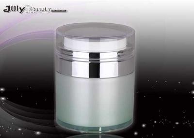 ABS Frosted with green Airless Bottles