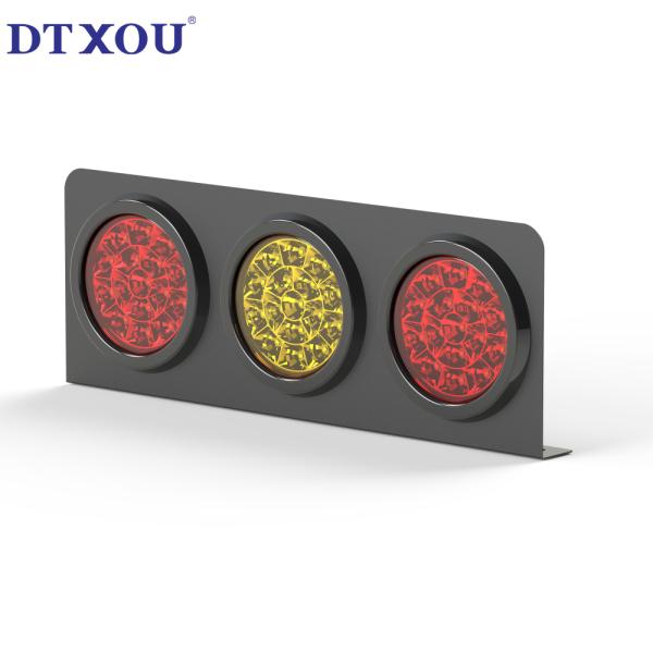 OE No. 8155142170 Combination Tail Lamp Bracket LED 4-inch taillight for Truck Trailers