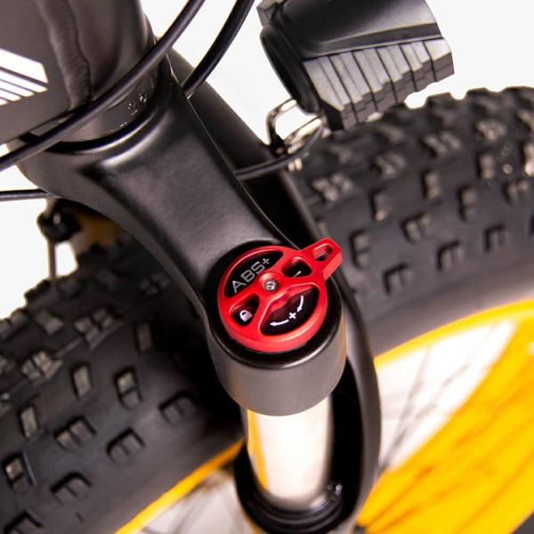 EU STOCK Cysum X2000 Fat Tire Foldable Electric Bike 12.8ah 1000w 20*4inch
