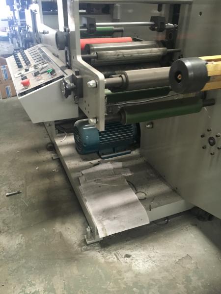 Automatic Full UV Barcode Label Printing Machine RY850-2c Two Colour Roll Paper Cup Printer Machine