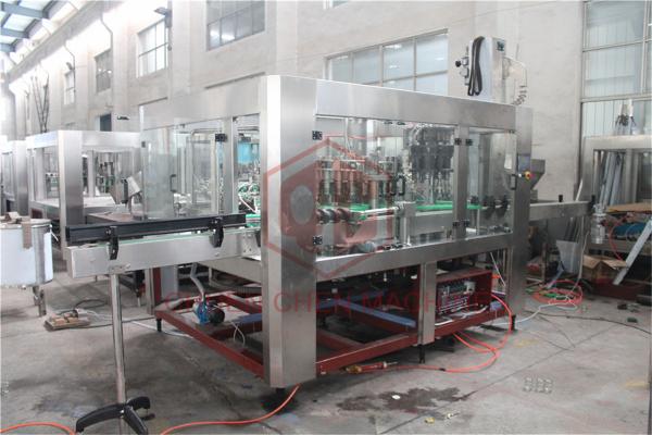 Olive Oil / Engine Oil / Sauce Filling Machine , Sauce Bottle Filler For Glass Bottle