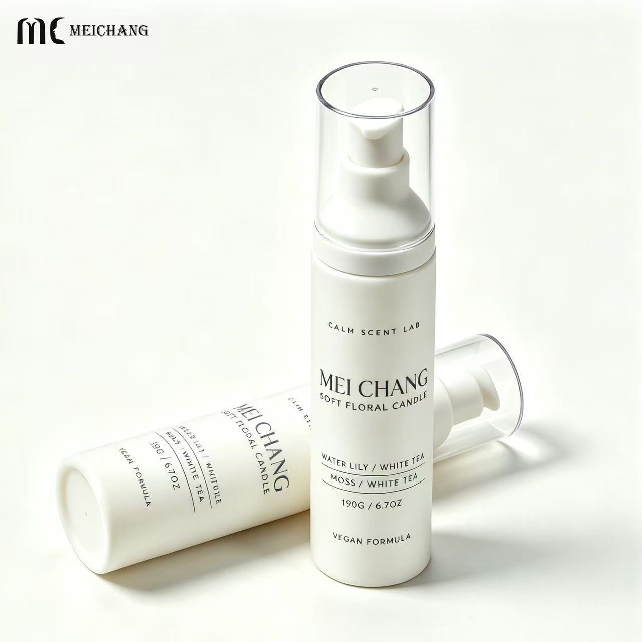 15ml / 20ml / 30ml / 50ml PCR Airless Bottle for Medical Skincare & High-Activity Serum Packaging(MC-285)