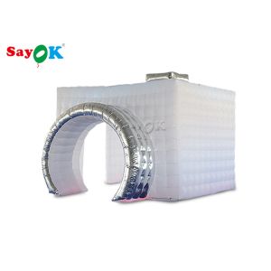 Камера раздувного шатра партии белая сформировала раздувную будочку фото для выставки водостойкой