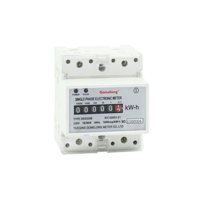 Factory directly sales din rail and panel electricity energy meter