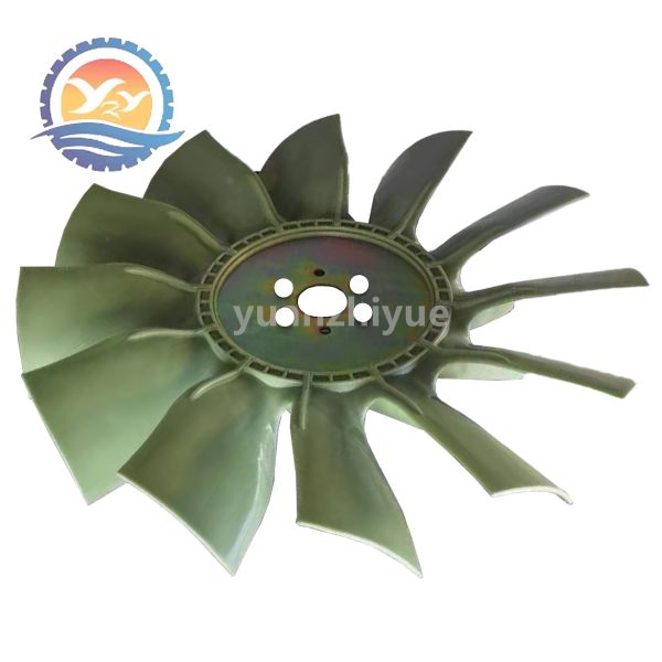High Quality 6D107 Fan Blade Engine Cooling Fan Blade for Komatsu Excavator PC200-8 Fan