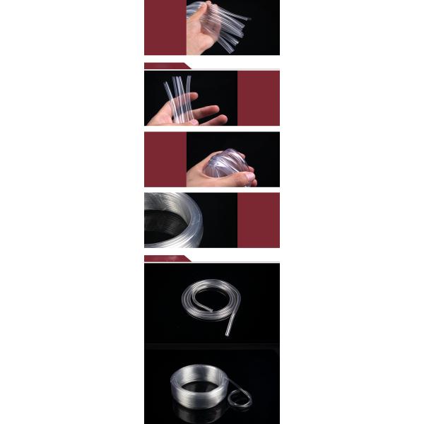 Прозрачный PVC гибкий шланг 3-50 мм для нетоксичных прозрачных пищевых напитков пиво