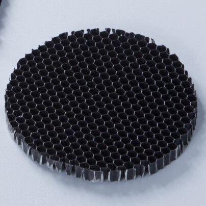 Grelha de alumínio preta do favo de mel do diâmetro 50mm para o diodo emissor de luz antiofuscante