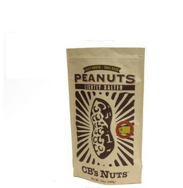 100% eco-friendly material new design custom kraft paper coffee bag with square bottom