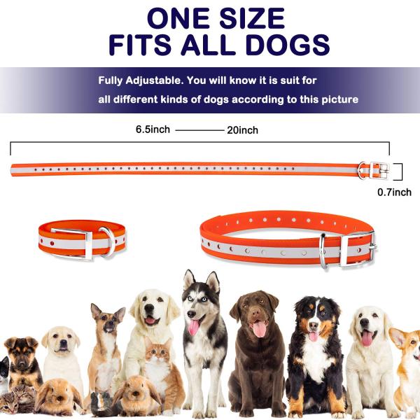 ТПУ делают воротники водостойким собаки с ремня замены пряжек поясом регулируемого мягким